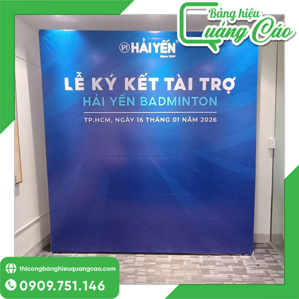 25+ Mẫu Backdrop Lễ Ký Kết Hợp Tác Đẹp & Sang Trọng