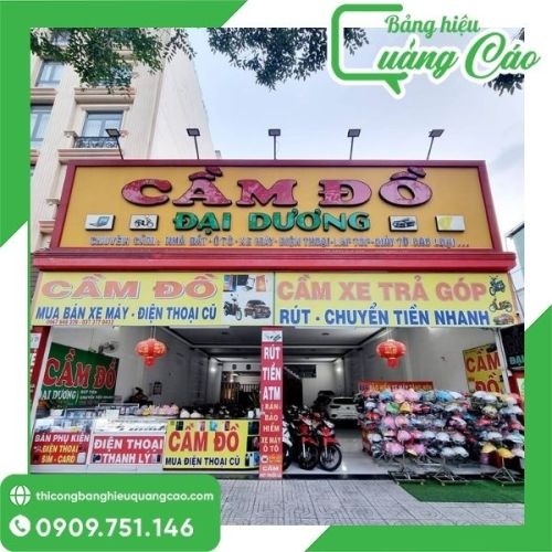 35+ Mẫu Bảng Hiệu Cầm Đồ Đẹp, Đẳng Cấp Và Uy Tín