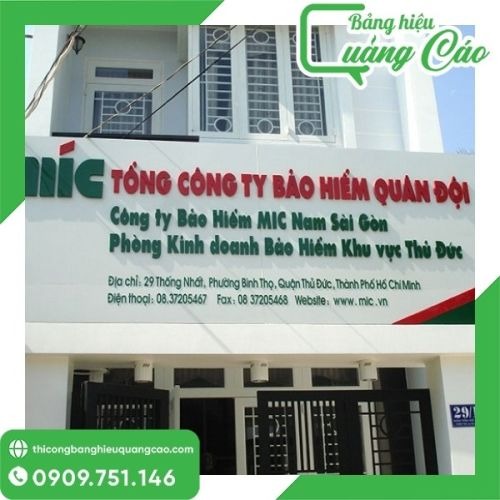 35+ Mẫu Bảng Hiệu Công Ty Chuyên Nghiệp, Bền Đẹp