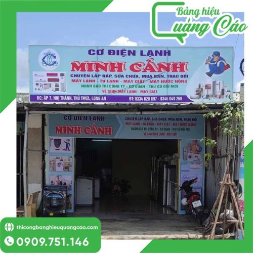 49+ Bảng Hiệu Điện Lạnh Đẹp Mắt, Sáng Tạo