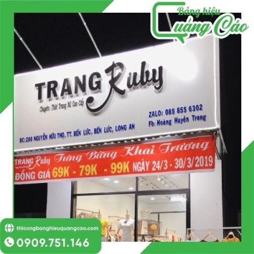 Top 50+ Mẫu Bảng Hiệu Shop Quần Áo Đẹp, Hút Khách