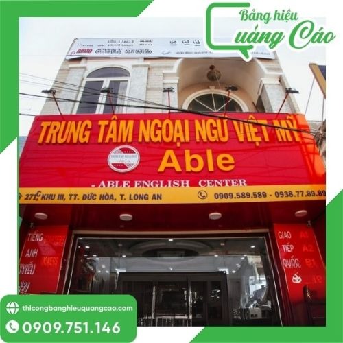 45+ Mẫu Bảng Hiệu Trung Tâm Tiếng Anh, Ngoại Ngữ Đẹp