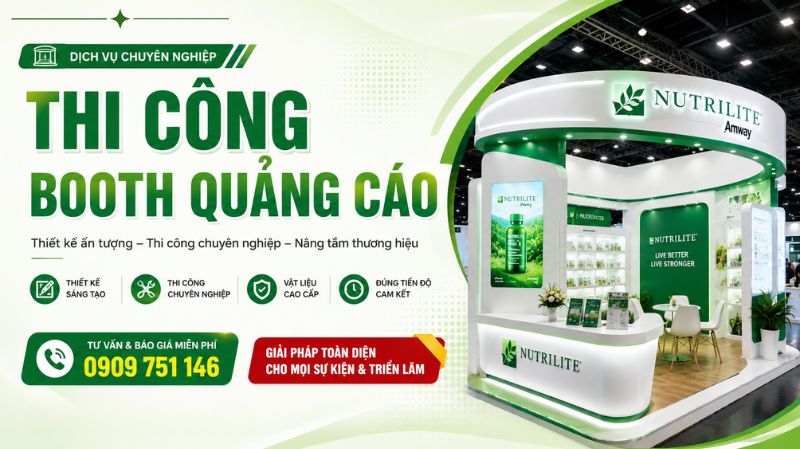Thi Công Booth Quảng Cáo, Sự Kiện Giá Rẻ Tại TPHCM