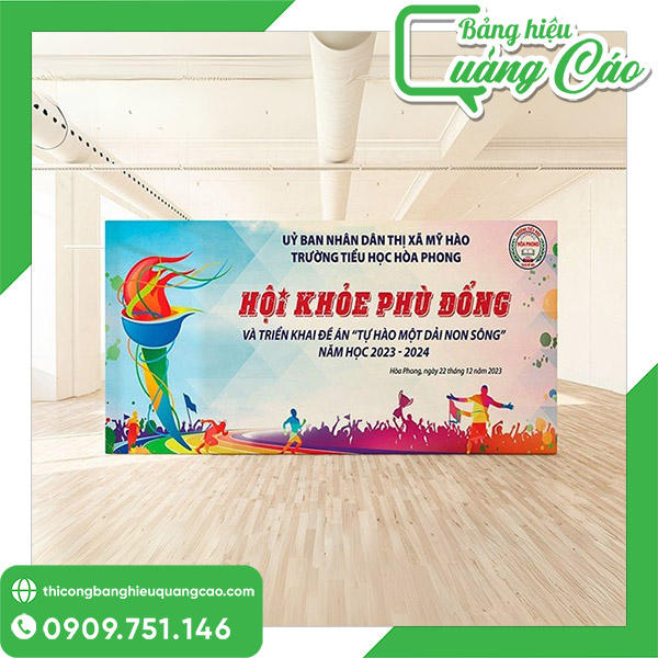 15+ Mẫu Backdrop Ngày Hội Thể Thao Ấn Tượng